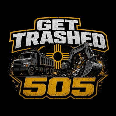 Get Trashed 505 junk-removal business logo